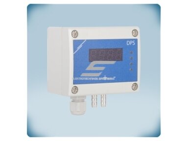 Diferencinio slėgio daviklis su ekranu | 0-1000Pa | 0-10VDC/0-20mA/PWM | Modbus RTU | 24VAC/VDC | 3 laidų | IP65 | Sentera Controls | DPS-G-1K0 Diferencinio slėgio daviklis su ekranu | 0-1000Pa | 0-10VDC/0-20mA/PWM | Modbus RTU | 24VAC/VDC | 3 laidų | IP65 | Sentera Controls | DPS-G-1K0