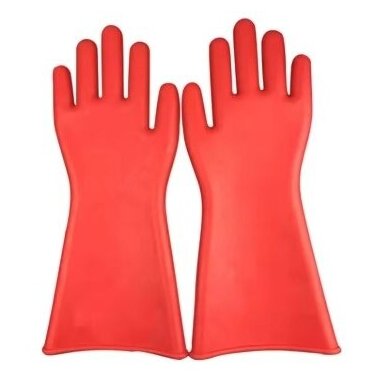 Dielectric | Insulated Rubber Gloves for Electricians for Work up to 12kV | red Dielectric | Insulated Rubber Gloves for Electricians for Work up to 12kV | red