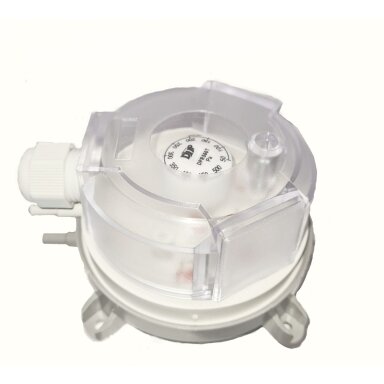 Differential pressure switch | 20–200 Pa | differential 10 Pa | SPDT | 1.5 A (0.4 A) 250 V AC | IP54 | DPR-200K Differential pressure switch | 20–200 Pa | differential 10 Pa | SPDT | 1.5 A (0.4 A) 250 V AC | IP54 | DPR-200K