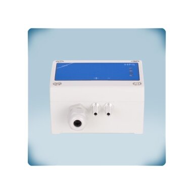 Differential pressure transmitter | 0-2000Pa | 0-10VDC/0-20mA/PWM | Modbus RTU | 24VDC | 4-wire | IP65 | Sentera Controls | HPS-F-2K0 Differential pressure transmitter | 0-2000Pa | 0-10VDC/0-20mA/PWM | Modbus RTU | 24VDC | 4-wire | IP65 | Sentera Controls | HPS-F-2K0