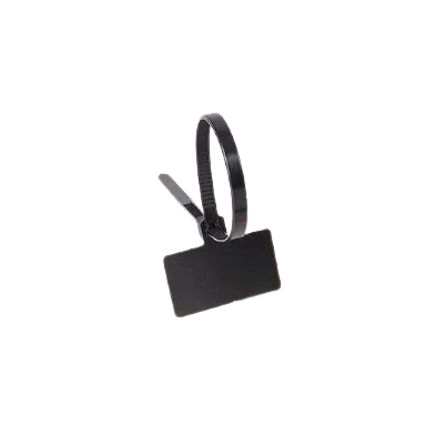 Kabeļu marķēšanas stiprinājumi | 3x110mm | melnas | 100 gab. Kabeļu marķēšanas stiprinājumi | 3x110mm | melnas | 100 gab.