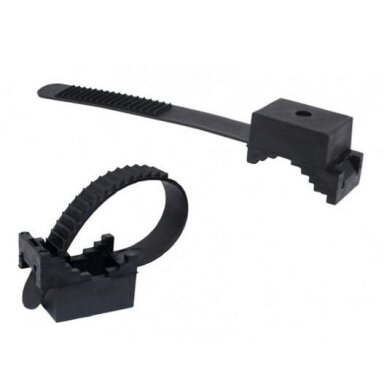 Holder | fastening strap | 22 mm | black | UP-22 | 5901350805718 Holder | fastening strap | 22 mm | black | UP-22 | 5901350805718