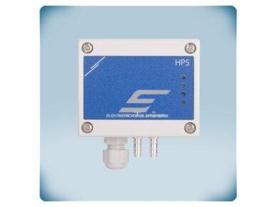 Diferencinio slėgio PI valdiklis sklendžių pavaroms | 0-2000Pa | 0-10VDC/0-20mA/PWM | Modbus RTU | 24VAC/VDC | IP65 | Sentera Controls | HPSAG-2K0 1