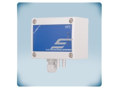 Diferencinio slėgio PI valdiklis ventiliatoriams | 0-10000Pa | 0-10VDC/0-20mA/PWM | Modbus RTU | 24VDC | IP65 | Sentera Controls | HPSPF-10K