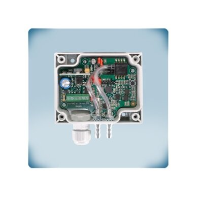 Diferentsiaalrõhu kontroller 2 seadeväärtusega | 0-2000Pa | 0-10VDC/0-20mA/PWM | Modbus RTU | 24VAC/VDC | IP65 | Sentera Controls | SPS2G-2K0 3