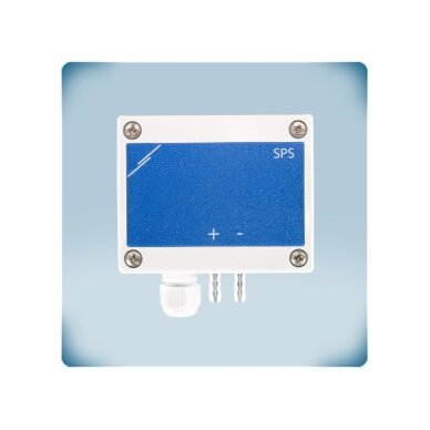 Diferentsiaalrõhu kontroller 2 seadeväärtusega | 0-2000Pa | 0-10VDC/0-20mA/PWM | Modbus RTU | 24VAC/VDC | IP65 | Sentera Controls | SPS2G-2K0