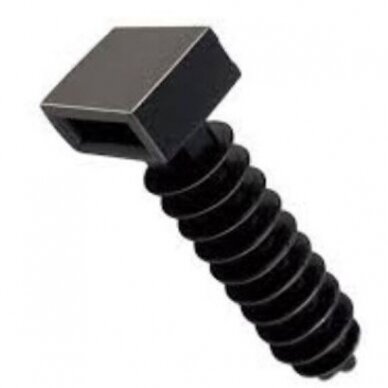 Cable tie mounting clip | nail-in masonry type | 37 mm | black | 100 pcs | 4772124000384 Cable tie mounting clip | nail-in masonry type | 37 mm | black | 100 pcs | 4772124000384