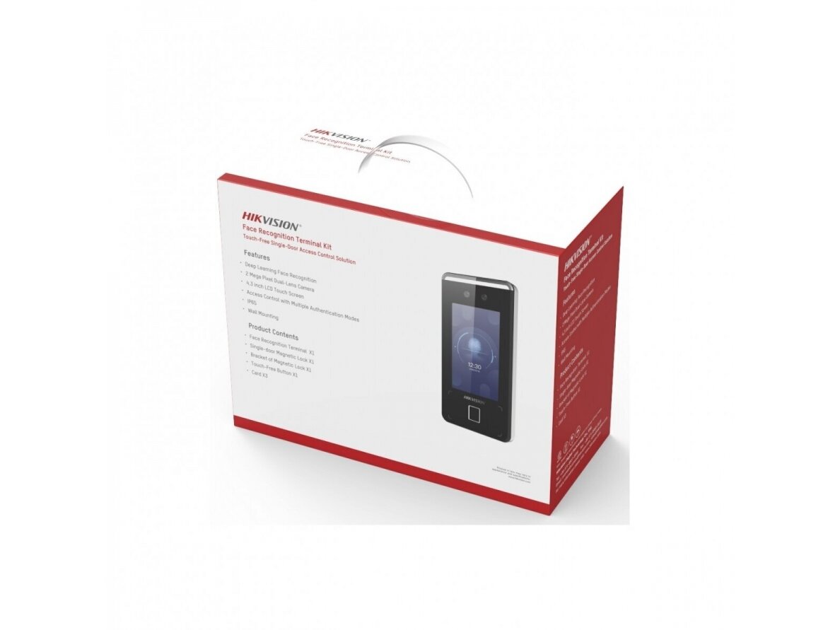 Domofonas | telefonspynė | pasikalbėjimo įrenginio komplektas | su kamera | 2MP | 12VDC | IP65 | Hikvision | DS-KAS541