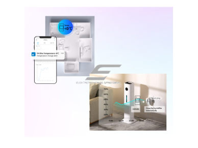 Išmanus skaitmeninis temperatūros ir drėgmės valdiklis | 16A | 100-240VAC | baltas | DIN | Wi-Fi | TH Elite | SONOFF | THR316D | 6920075777529 5 Išmanus skaitmeninis temperatūros ir drėgmės valdiklis | 16A | 100-240VAC | baltas | DIN | Wi-Fi | TH Elite | SONOFF | THR316D | 6920075777529 5