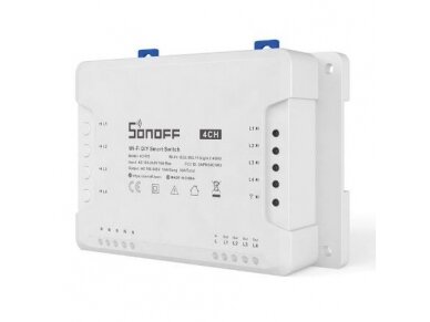 Išmanus nuotolinis jungiklis | 4 kanalų | 16A | 3500W | 100-240V | Wi-Fi | SONOFF | 4CHR3 | 6920075775822 Išmanus nuotolinis jungiklis | 4 kanalų | 16A | 3500W | 100-240V | Wi-Fi | SONOFF | 4CHR3 | 6920075775822