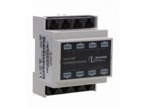 Tinklo šakotuvas RS485 | invertek dažnių keitikliams | 8 krypčių | RJ45 | E3 | P2 | ECO | lift | OPT-2-RJHUB-IN