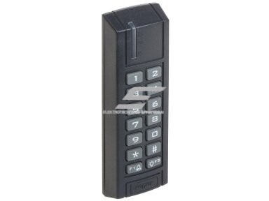 Prieigos valdiklis | išorinis kortelių skaitytuvas su klaviatūra | 12VDC | 150x46x23mm | IP65 | juodas | ROGER | PR311SE-G Prieigos valdiklis | išorinis kortelių skaitytuvas su klaviatūra | 12VDC | 150x46x23mm | IP65 | juodas | ROGER | PR311SE-G