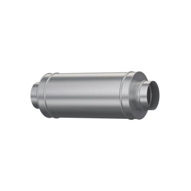 Duct silencer | for ventilation | air ventilation systems | D150 | 600mm | silver | galvanized steel | 150DUS60 Duct silencer | for ventilation | air ventilation systems | D150 | 600mm | silver | galvanized steel | 150DUS60
