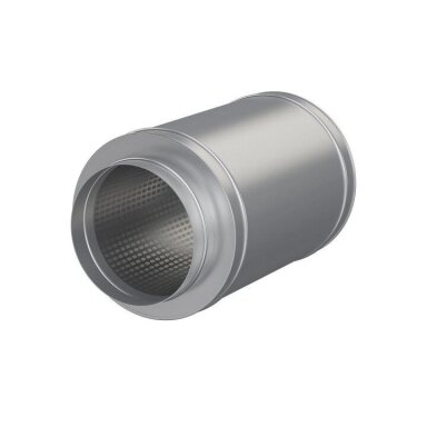 Duct silencer | for ventilation | air ventilation systems | D315 | 600mm | silver | galvanized steel | 315DUS60 Duct silencer | for ventilation | air ventilation systems | D315 | 600mm | silver | galvanized steel | 315DUS60