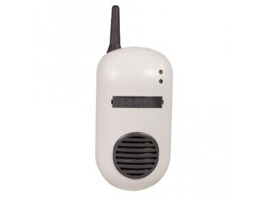 Belaidis durų skambutis su Schuko kištuku | 85dB | 230V | RF 433.92MHz | 160x90x66mm | pilkas | IP20 | DRS-982x Belaidis durų skambutis su Schuko kištuku | 85dB | 230V | RF 433.92MHz | 160x90x66mm | pilkas | IP20 | DRS-982x