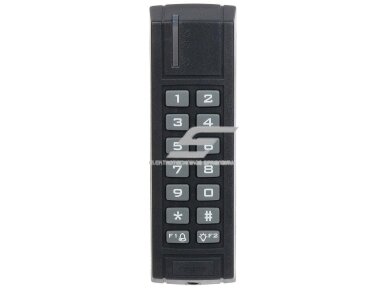 Prieigos valdiklis | išorinis kortelių skaitytuvas su klaviatūra | 12VDC | 150x46x23mm | IP65 | juodas | ROGER | PR311SE-G 1 Prieigos valdiklis | išorinis kortelių skaitytuvas su klaviatūra | 12VDC | 150x46x23mm | IP65 | juodas | ROGER | PR311SE-G 1