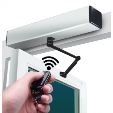 Automatic Swing Door Opener | CSSDO-A3 | 120 kg | with Remote Control | Pull/Push Function | for 0.66–1.3 m Doors Automatic Swing Door Opener | CSSDO-A3 | 120 kg | with Remote Control | Pull/Push Function | for 0.66–1.3 m Doors