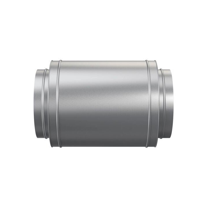 Gaisa kanāla trokšņu slāpētājs | ventilācijas | gaisa ventilācijas sistēmām | D400 | 600mm | sudraba krāsā | cinkots tērauds | 400DUS60 2 Gaisa kanāla trokšņu slāpētājs | ventilācijas | gaisa ventilācijas sistēmām | D400 | 600mm | sudraba krāsā | cinkots tērauds | 400DUS60 2