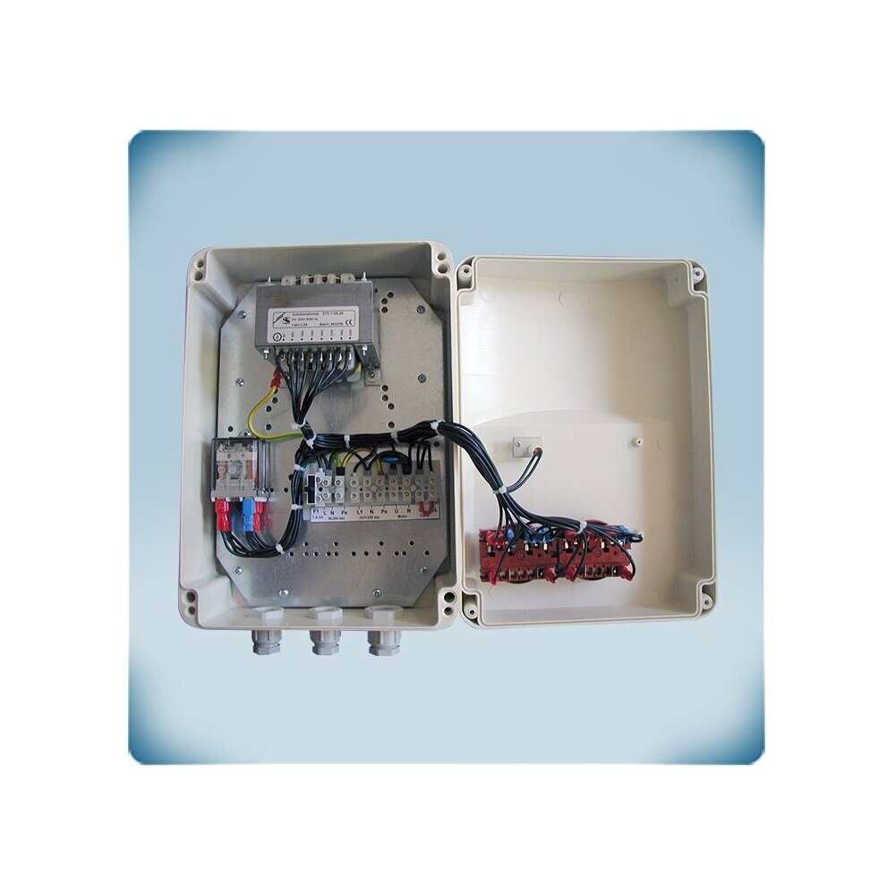 Dwubiegowy regulator transformatorowy wentylatora dzień/noc | 2,5A | 230VAC | natynkowy | IP54 | Sentera Controls | SC2-1-25L25 5
