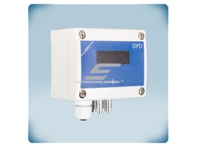 Dvigubas diferencinio slėgio daviklis su ekranu | 2×0-2000Pa | 2×0-10VDC/0-20mA/PWM | Modbus RTU | 24VDC | 4 laidų | IP65 | Sentera Controls | DPD-F-2K0 Dvigubas diferencinio slėgio daviklis su ekranu | 2×0-2000Pa | 2×0-10VDC/0-20mA/PWM | Modbus RTU | 24VDC | 4 laidų | IP65 | Sentera Controls | DPD-F-2K0