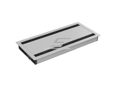 Dangtelis kištukinių lizdų blokui | montuojamas į baldus | užsidarantis | dvipusis | 310x148x43mm | pilkas | Bachmann | SA.200.PL Dangtelis kištukinių lizdų blokui | montuojamas į baldus | užsidarantis | dvipusis | 310x148x43mm | pilkas | Bachmann | SA.200.PL