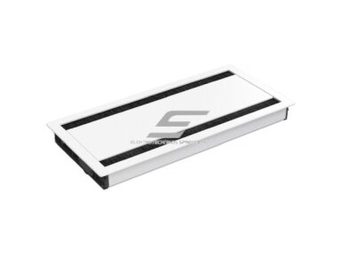 Dangtelis kištukinių lizdų blokui | montuojamas į baldus | užsidarantis | dvipusis | 310x148x43mm | baltas | Bachmann | SA.200.BA Dangtelis kištukinių lizdų blokui | montuojamas į baldus | užsidarantis | dvipusis | 310x148x43mm | baltas | Bachmann | SA.200.BA