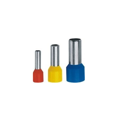 Pikendatud isoleeritud otsahülss | otsahülss | 2,5 mm² | 18 mm | presitav | sinine | DIN 46228-4 | 100 tk | 260140