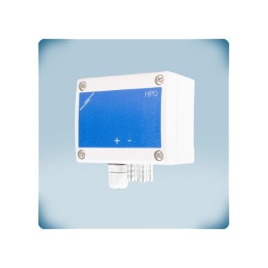 Dual differential pressure transmitter | 2×0-2000Pa | 2×0-10VDC/0-20mA/PWM | Modbus RTU | 24VAC/VDC | 3-wire | IP65 | Sentera Controls | HPD-G-2K0 Dual differential pressure transmitter | 2×0-2000Pa | 2×0-10VDC/0-20mA/PWM | Modbus RTU | 24VAC/VDC | 3-wire | IP65 | Sentera Controls | HPD-G-2K0