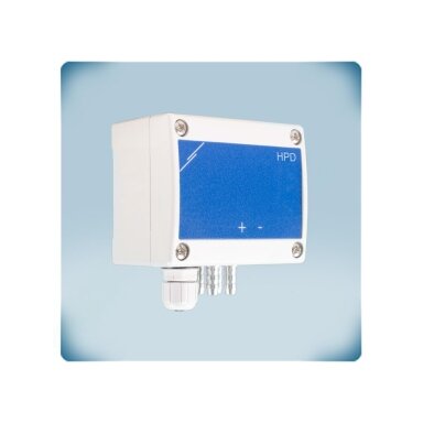 Dual differential pressure transmitter | 2×0-4000Pa | 2×0-10VDC/0-20mA/PWM | Modbus RTU | 24VAC/VDC | 3-wire | IP65 | Sentera Controls | HPD-G-4K0 Dual differential pressure transmitter | 2×0-4000Pa | 2×0-10VDC/0-20mA/PWM | Modbus RTU | 24VAC/VDC | 3-wire | IP65 | Sentera Controls | HPD-G-4K0