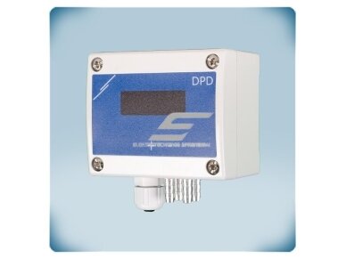 Dvigubas diferencinio slėgio daviklis su ekranu | 2×0-4000Pa | 2×0-10VDC/0-20mA/PWM | Modbus RTU | 24VAC/VDC | 3 laidų | IP65 | Sentera Controls | DPD-G-4K0 2 Dvigubas diferencinio slėgio daviklis su ekranu | 2×0-4000Pa | 2×0-10VDC/0-20mA/PWM | Modbus RTU | 24VAC/VDC | 3 laidų | IP65 | Sentera Controls | DPD-G-4K0 2