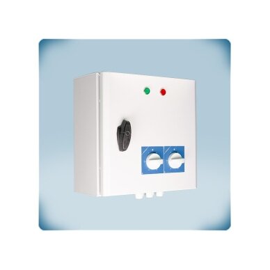 Two-speed three-phase fan transformer speed controller day/night | TK | 4A | 400VAC | surface-mounted | IP54 | Sentera Controls | SC2A4-40L55
