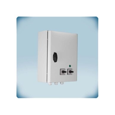 Dwubiegowy regulator transformatorowy wentylatora dzień/noc | 10A | 230VAC | natynkowy | IP54 | Sentera Controls | SC2-1100L25 2