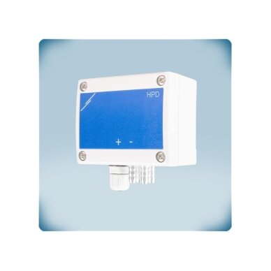 Сдвоенный датчик дифференциального давления | 2×0-4000Pa | 2×0-10VDC/0-20mA/PWM | Modbus RTU | 24VDC | 4 провода | IP65 | Sentera Controls | HPD-F-4K0 1