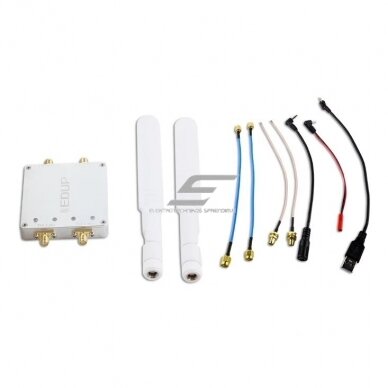 Усилитель связи для дрона | Беспроводной повторитель сигнала | 4W | 12-24V | 2.4GHz | WiFi 3 Усилитель связи для дрона | Беспроводной повторитель сигнала | 4W | 12-24V | 2.4GHz | WiFi 3