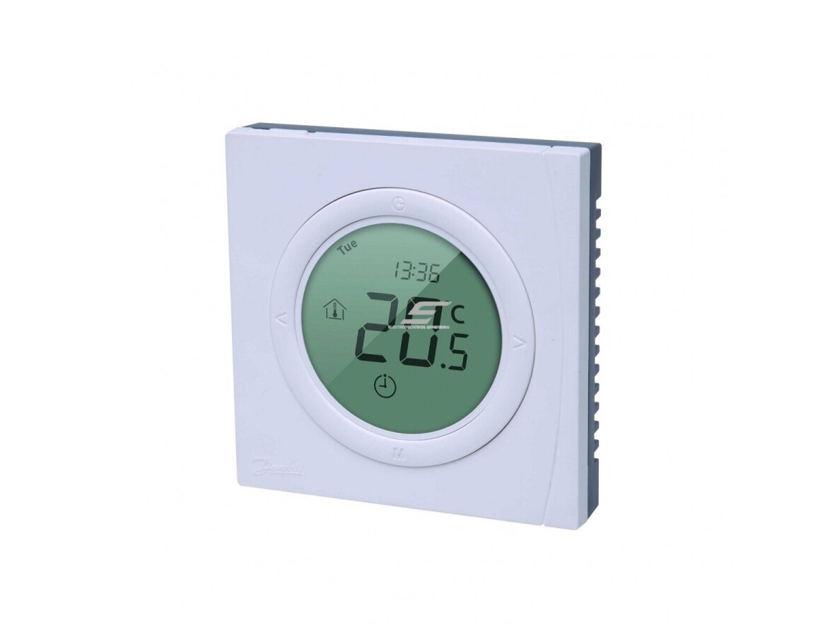 Išmanus | skaitmeninis | programuojamas termostatas | temperatūros reguliatorius | grindų šildymui | 16A | 85-250V | 3600W | su laikmačiu | potinkinis | baltas | DEVIcomfort | ECtemp Next Plus