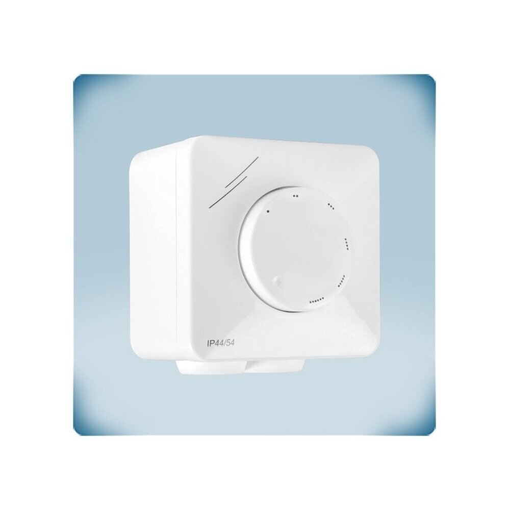 Elektrooniline ventilaatori kiiruseregulaator maksimumist miinimumini | 2,5A | 230VAC | pinnapealne/süvistatav | IP54/IP44 | Sentera Controls | MTXN0-25-AT 2