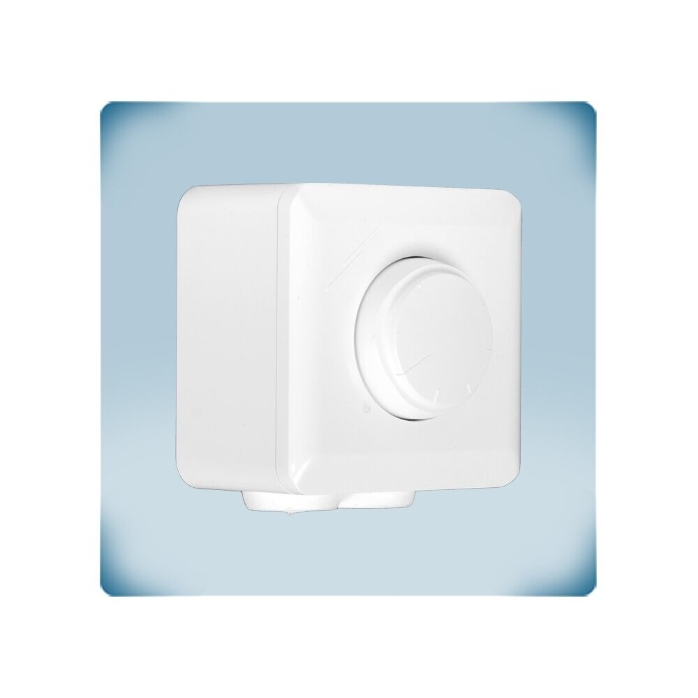 Electronic fan speed controller from max. to min. | 3A | 230VAC | surface-mounted/flush-mounted | IP54/IP44 | Sentera Controls | SDX-1-30-DT 2