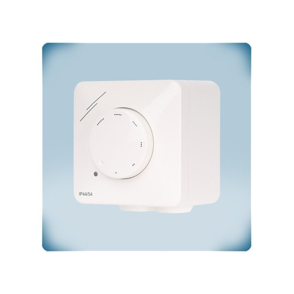 Elektroniczny regulator prędkości wentylatora od maks. do min. | LED | 0,5A | 230VAC | natynkowy/podtynkowy | IP54/IP44 | Sentera Controls | LTX-0-05-AT