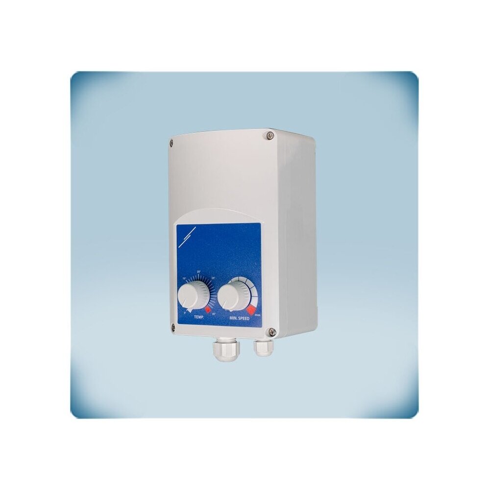 Электронный регулятор скорости вентилятора по температуре | Modbus RTU | 15-35°C | 6A | 230VAC | IP54 | Sentera Controls | GTE-1-60-DM 2