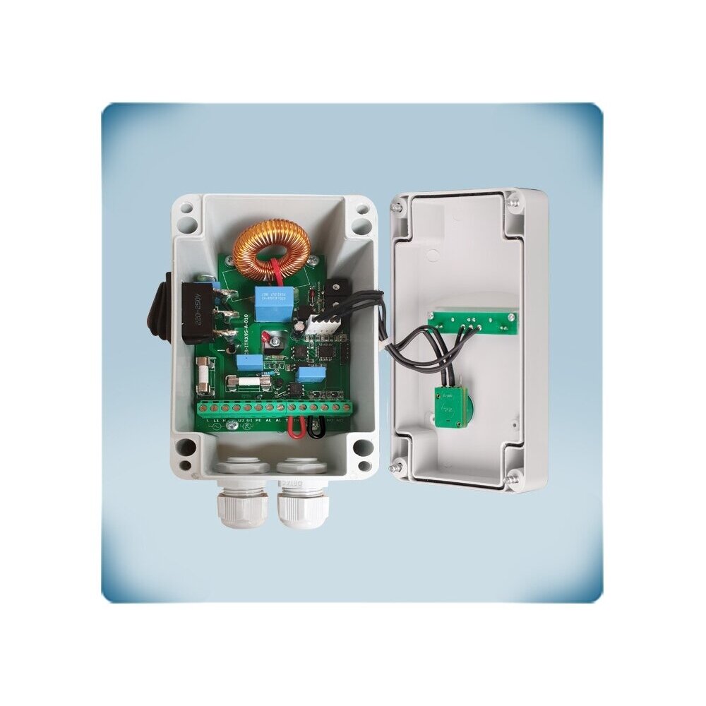 Electronic fan speed controller with TK | 5A | 110-240VAC | surface-mounted | IP54 | Sentera Controls | ITRS9-50-DT 5 Electronic fan speed controller with TK | 5A | 110-240VAC | surface-mounted | IP54 | Sentera Controls | ITRS9-50-DT 5