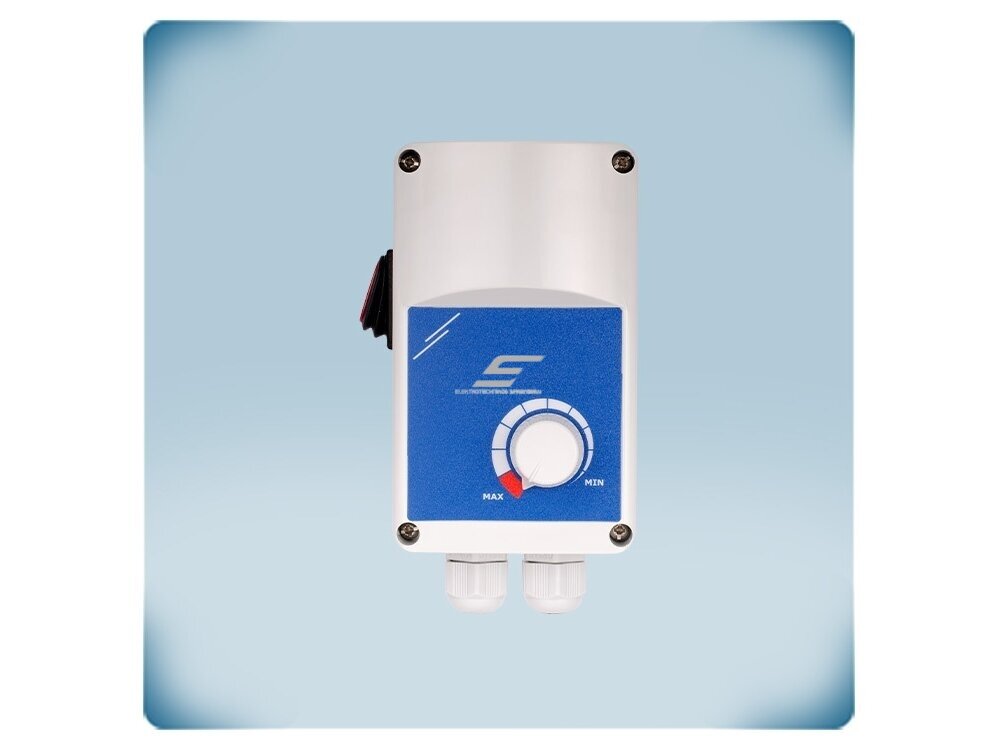 Elektroninis ventiliatoriaus greičio reguliatorius su ON/OFF jungikliu | 10A | 110-240VAC | virštinkinis | IP54 | Sentera Controls | ITR-9100-DT
