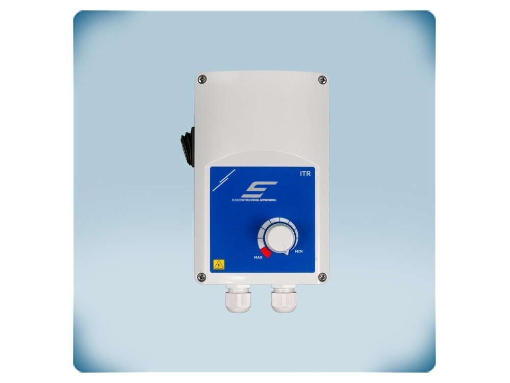 Elektroninis ventiliatoriaus greičio reguliatorius su ON/OFF jungikliu | 3A | 110-240VAC | virštinkinis | IP54 | Sentera Controls | ITR-9-30-DT