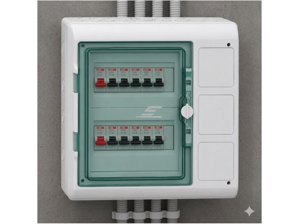 Elektros paskirstymo | modulinis skydelis | dėžė | skydas | 24 modulių | 460x448x160mm | skaidrios durelės | su 3 vietomis lizdams | hermetinis | virštinkinis | plastikinis | IP65 | Schneider Electric | Kaedra | 13991 4 Elektros paskirstymo | modulinis skydelis | dėžė | skydas | 24 modulių | 460x448x160mm | skaidrios durelės | su 3 vietomis lizdams | hermetinis | virštinkinis | plastikinis | IP65 | Schneider Electric | Kaedra | 13991 4