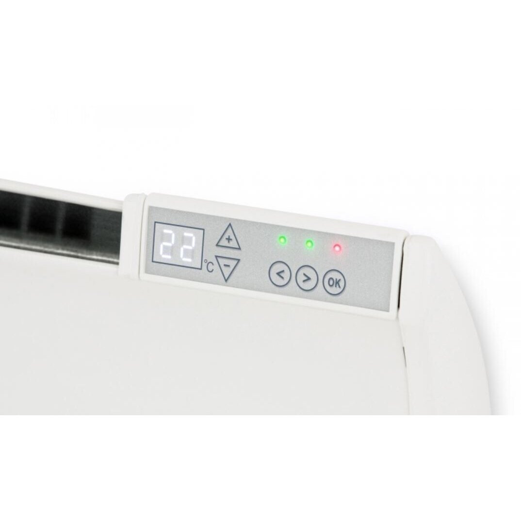 Grzejnik elektryczny bez termostatu | 800W | 230V | 350x1669x84mm | IP24 | biały | ADAX | Glamox Heating TPVD 60 08 1