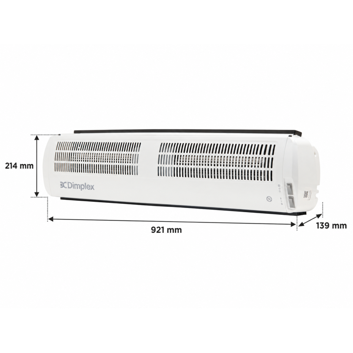 Электрическая воздушная завеса Dimplex AC | 3000/6000Вт | 230В | 8,3м/с | 214x921x139мм | IP21 | Dimplex AC6W 1 Электрическая воздушная завеса Dimplex AC | 3000/6000Вт | 230В | 8,3м/с | 214x921x139мм | IP21 | Dimplex AC6W 1