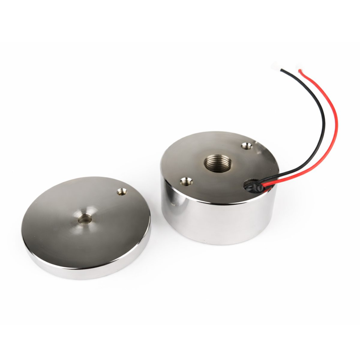 Электромагнитный дверной замок | 12V DC | удерживающая сила 50 кг | цилиндрический | без ключа | для систем контроля доступа 1