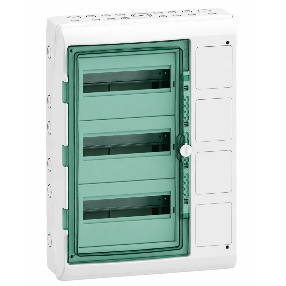 Elektro sadales | modulārais skapis | kārba | sadalne | 36 moduļi | 448x610x160mm | caurspīdīgas durvis | ar 4 vietām rozetēm | hermētisks | virsapmetuma | plastmasas | IP65 | Schneider Electric | Kaedra | 13992 Elektro sadales | modulārais skapis | kārba | sadalne | 36 moduļi | 448x610x160mm | caurspīdīgas durvis | ar 4 vietām rozetēm | hermētisks | virsapmetuma | plastmasas | IP65 | Schneider Electric | Kaedra | 13992