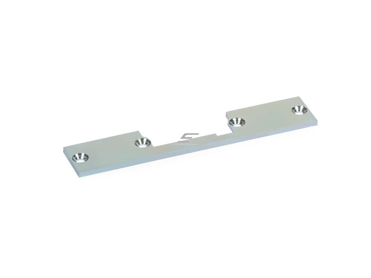 Elektromagnetinės durų spynos juosta | geležtė | 130x25x3mm | HARTTE | OK-S1SG