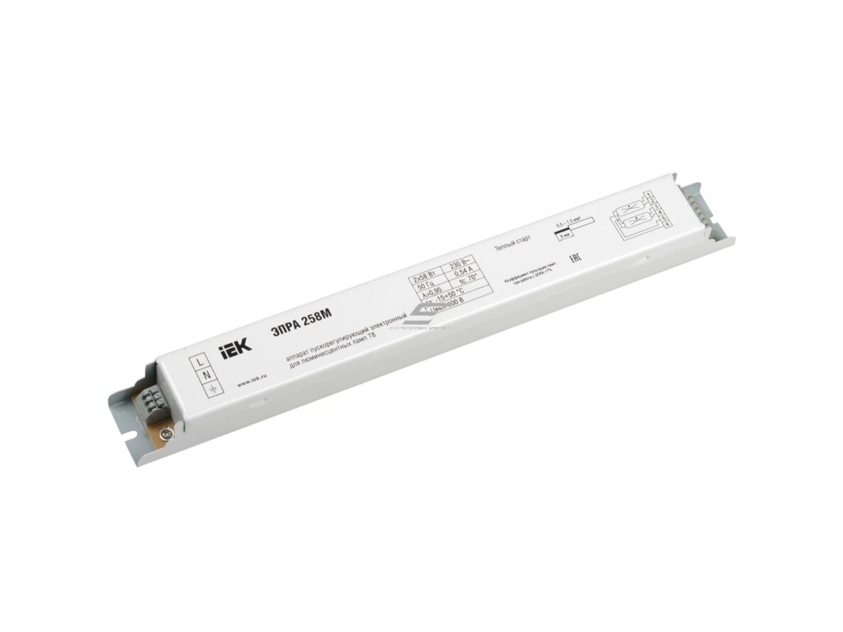 Elektroninis balastas | 2x38W | liuminescencinėms lempoms valdyti | paleisti Elektroninis balastas | 2x38W | liuminescencinėms lempoms valdyti | paleisti