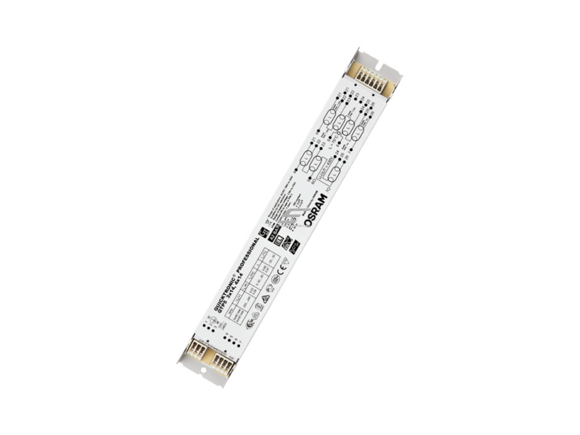 Elektroninis balastas T5 (16 mm) liuminescencinėms lempoms | 3×14 W / 4×14 W | 220–240 V | OSRAM QUICKTRONIC PROFESSIONAL 5 QTP5 3x14/4x14 | 4008321484598 Elektroninis balastas T5 (16 mm) liuminescencinėms lempoms | 3×14 W / 4×14 W | 220–240 V | OSRAM QUICKTRONIC PROFESSIONAL 5 QTP5 3x14/4x14 | 4008321484598